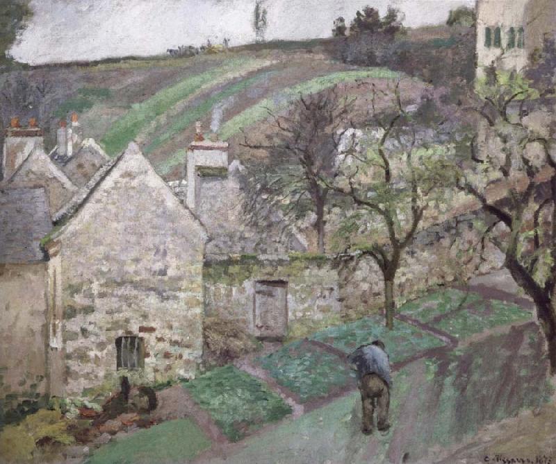 Camille Pissarro Hill at L-Hermitage,Pontoise Coteau de L-Hermitage,Pontoise Germany oil painting art